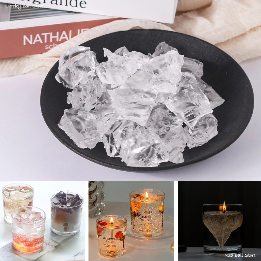 Candle Making Raw Material Wholesale - ゼリーワックス卸売 DIY手作りアロマキャンドル作成用品 材料 透明ワックス 原材料 クリスタルワックス