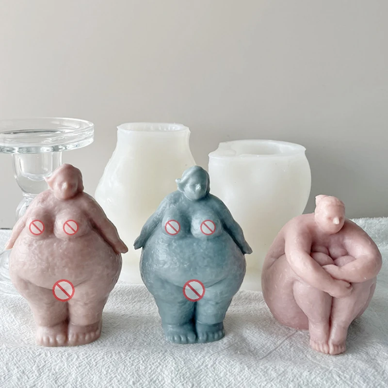 女性のための抽象的な圧力キャンドル,大きな石鹸,エポキシ,手 - Candle Making Fat のレビューと価格