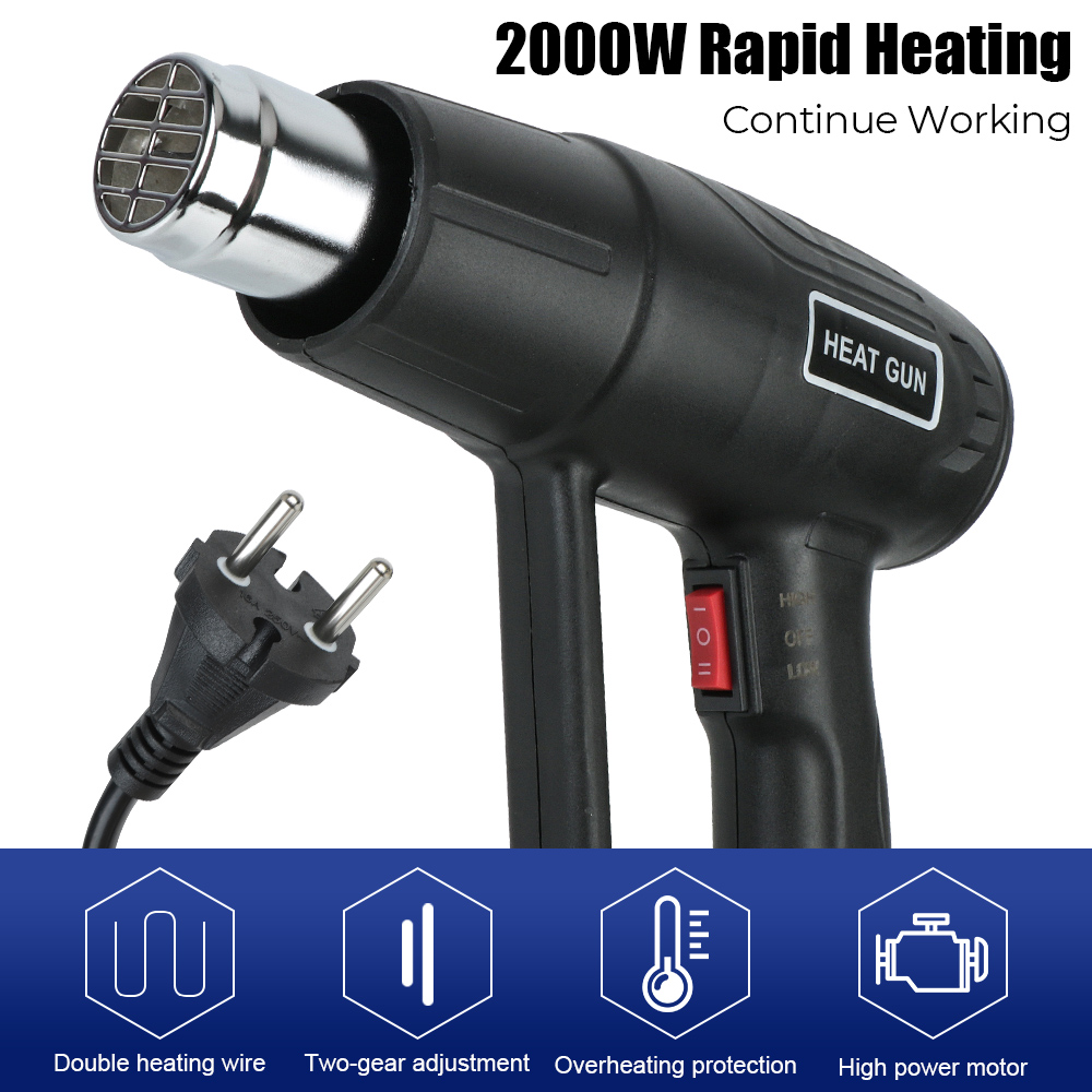 はんだ付け用ラップブロワーヒーター 60-600 ℃   ヒ - Heat Gun Embossing のレビューと価格