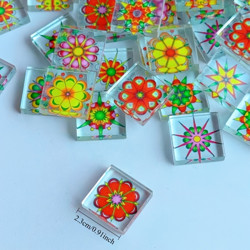 100/200グラムの透明モザイク素材、2.3*2.3cmの - Candle Making Experience のレビューと価格