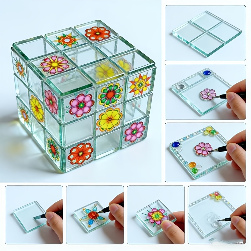 100/200グラムの透明モザイク素材、2.3*2.3cmの - Candle Making Experience のレビューと価格