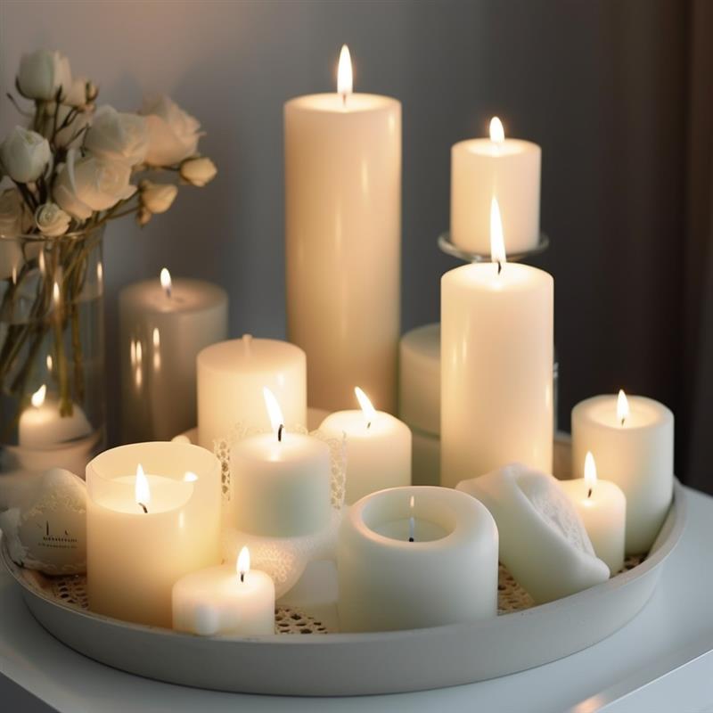 キャンドルを作るための綿よだれかけのセット,無煙ワックス,コ - Candle Making Instructions のレビューと価格