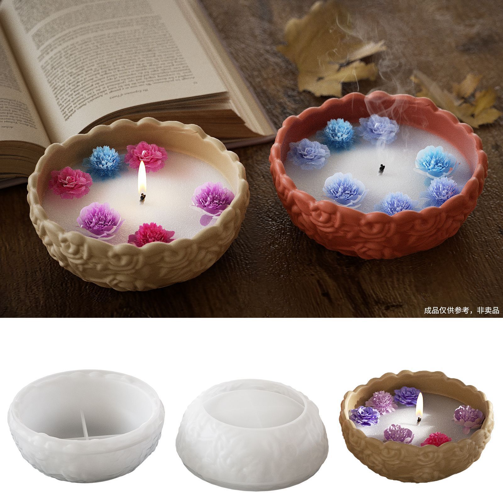 アロマ石膏キャンドルカップ作成型 Diy 滴下脂肪キャンドル - Candle Making Fat のレビューと価格