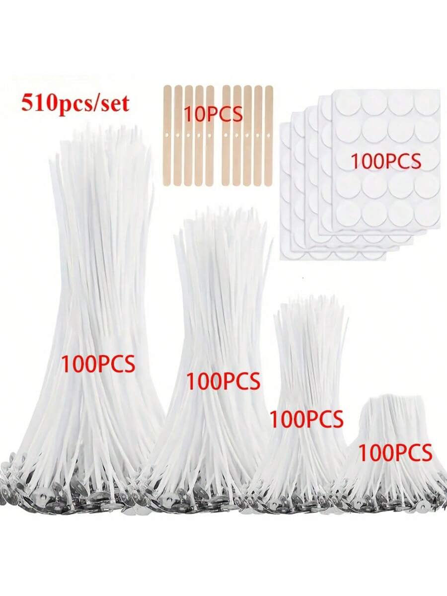 310/510個のキャンドル作り用品セット、1インチ/3.9 - Candle Making Instructions のレビューと価格