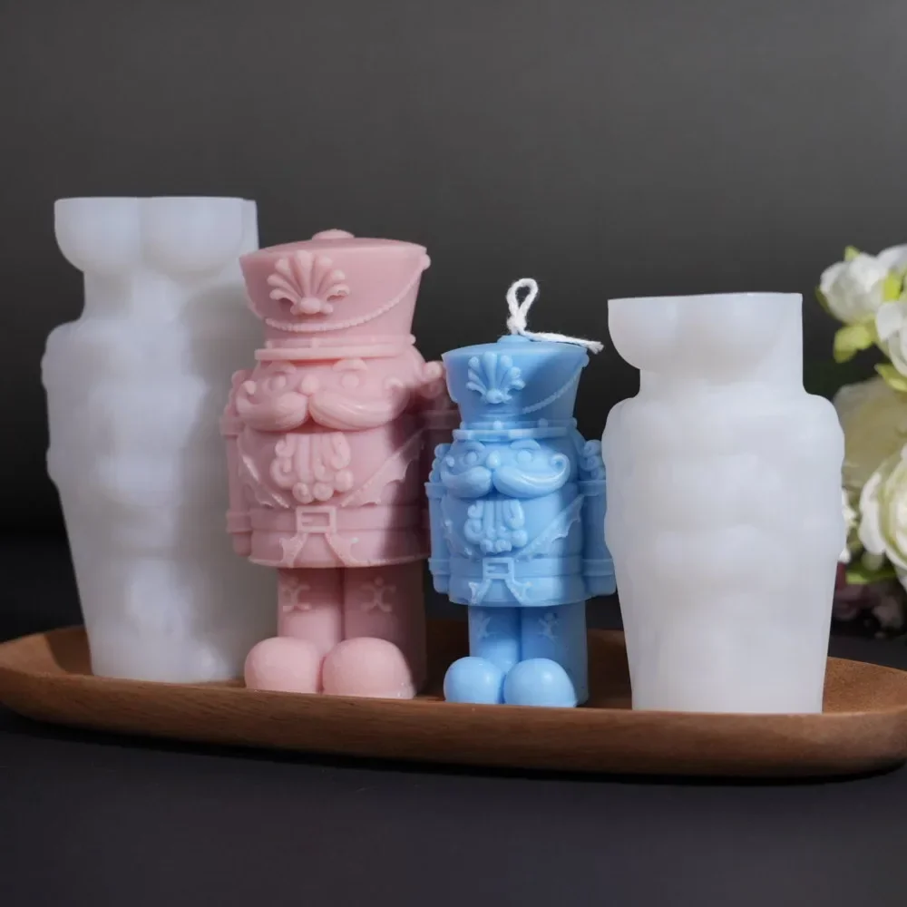クルミの兵士のシリコーンの香りのキャンドル型,日曜大工,脂肪 - Candle Making Fat のレビューと価格