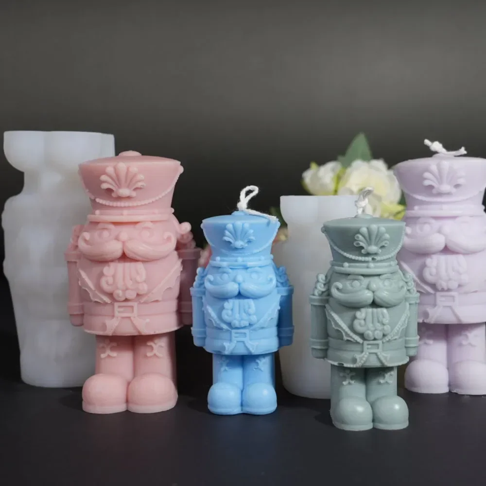 クルミの兵士のシリコーンの香りのキャンドル型,日曜大工,脂肪 - Candle Making Fat のレビューと価格