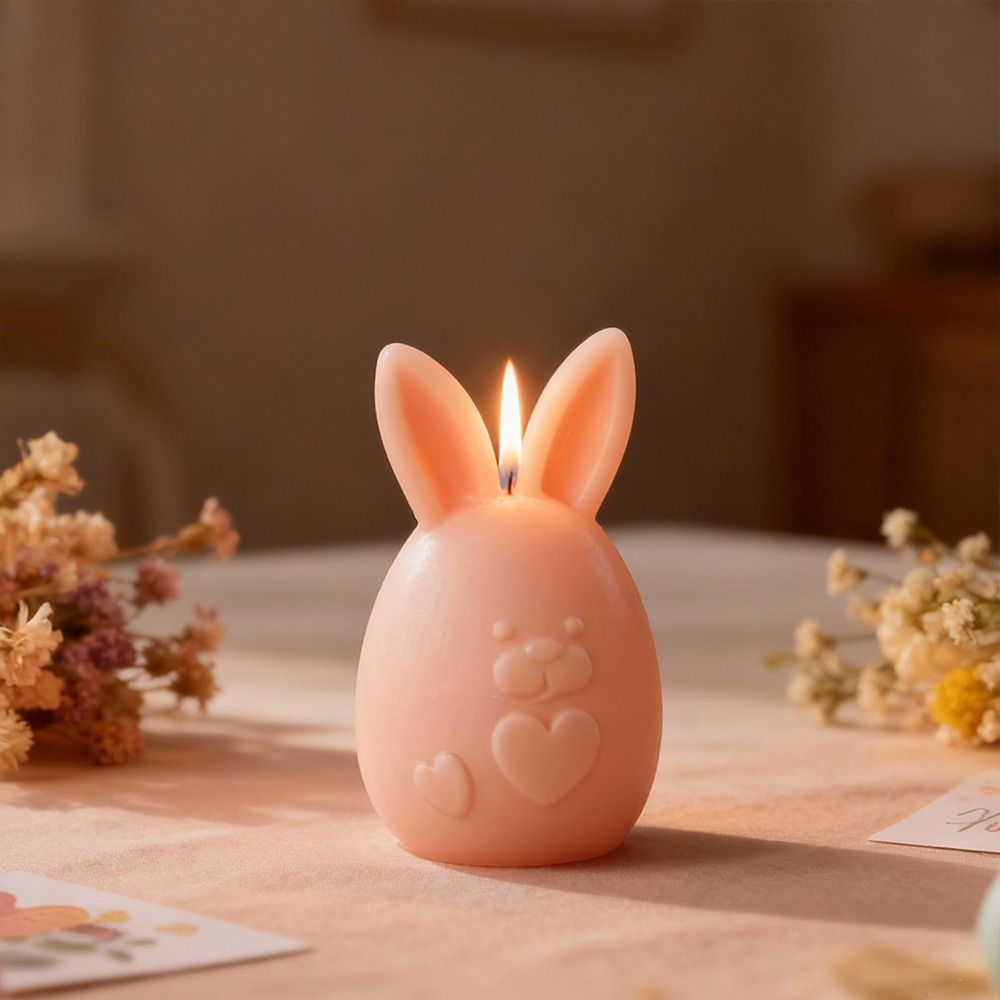 漫画のウサギのイースターバニーモールドファットバニーシリコン - Candle Making Fat のレビューと価格